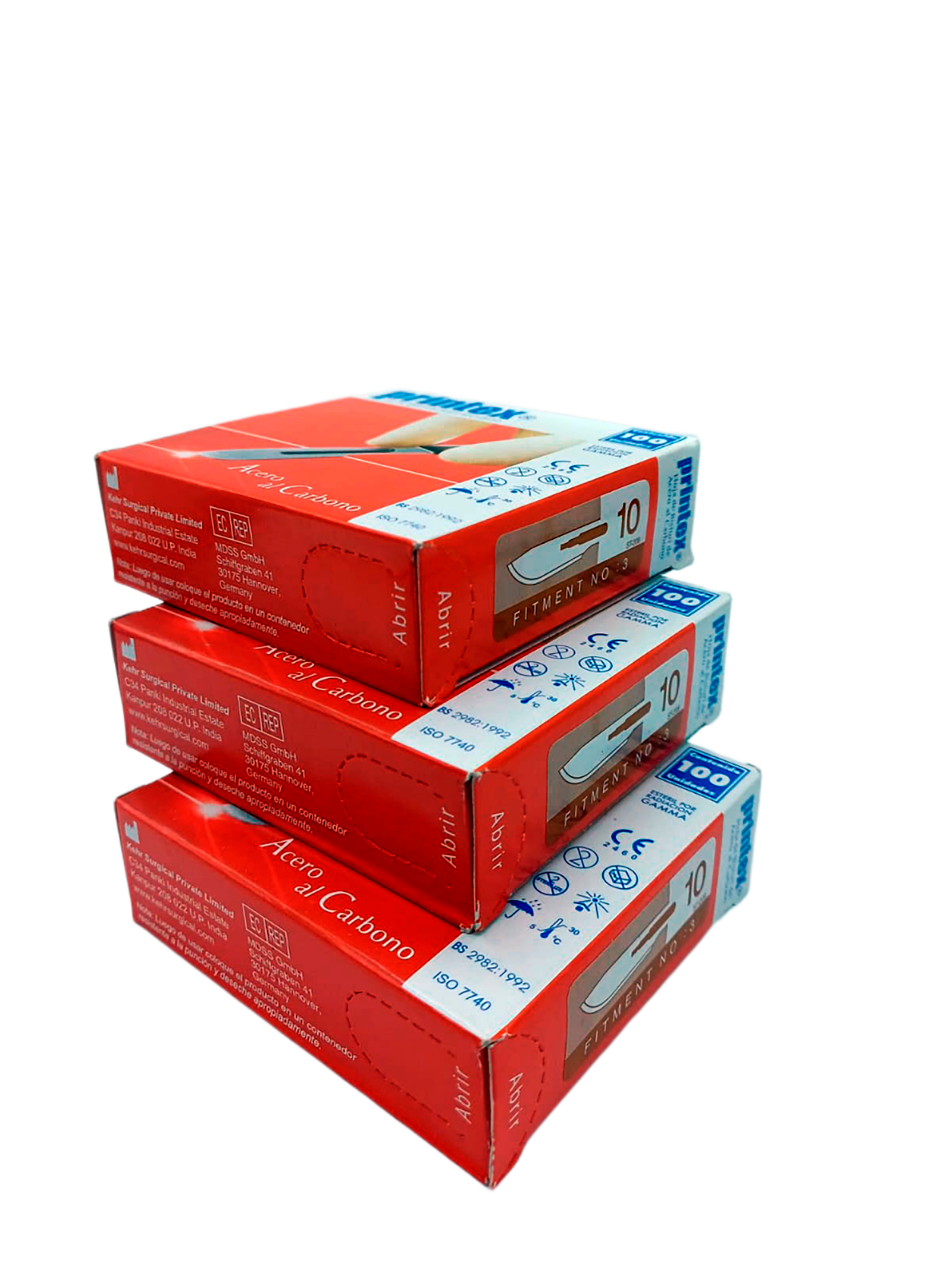 Hojas de Bisturí, marca Printex